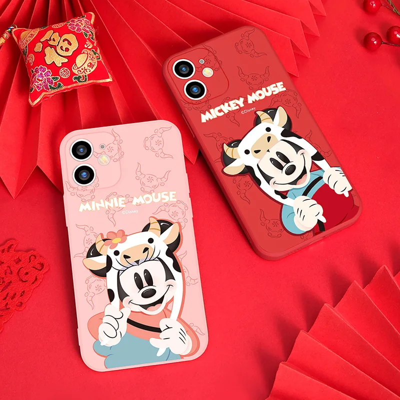 Disney Mickey Phone Case for iPhone12 Series Cow Hat Mickey Mouse Minnie Mouse Silicone Case for iPhone 12 Pro Max
Disney Mickey Phone Case for iPhone12 Series Cow Hat Mickey Mouse Minnie Mouse Silicone Case for iPhone 12 Pro Max