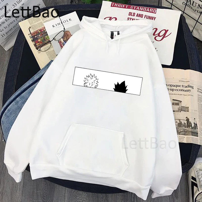 Худи Killua and Gon Hunter X Hunter с принтом, повседневные мужские и женские модные милые толстовки с длинным рукавом в стиле Харадзюку, уличная одежда, ...
Худи Killua and Gon Hunter X Hunter с принтом, повседневные мужские и женские модные милые толстовки с длинным рукавом в стиле Харадзюку, уличная одежда, ...