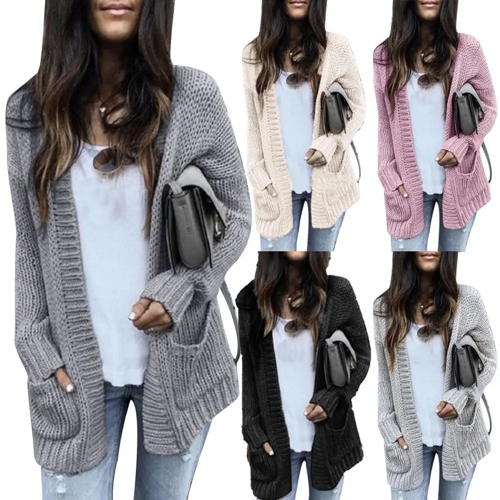 Cardigan Women Casual Fashion Quality Sweater Coats Autumn Winter Women Solid Color Long Sleeve Knitted Cardigan Sweater Jacket
Cardigan Women Casual Fashion Quality Sweater Coats Autumn Winter Women Solid Color Long Sleeve Knitted Cardigan Sweater Jacket