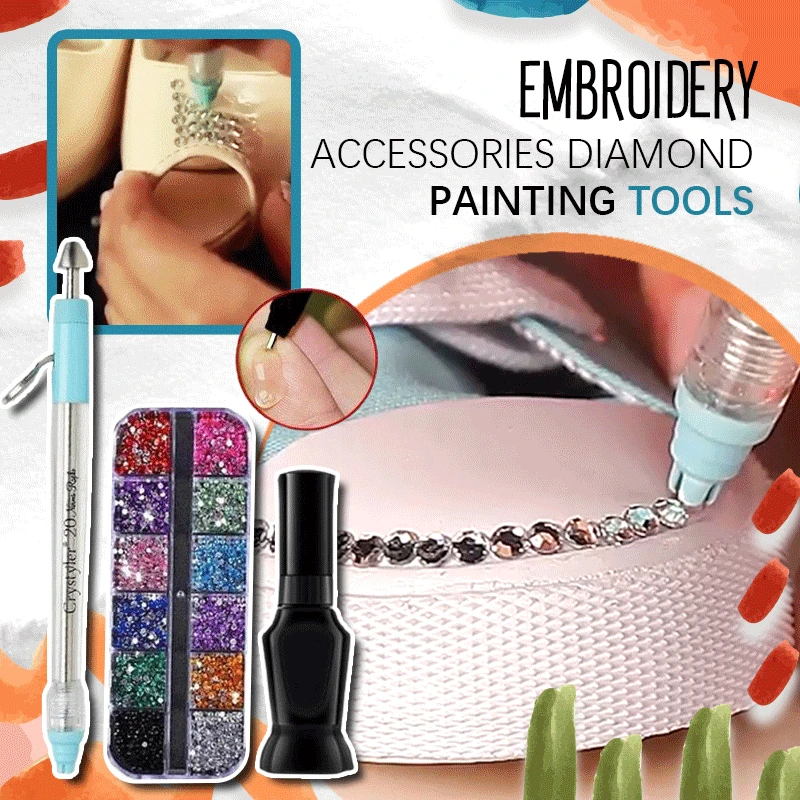 Diamond Painting Pen Bling It On Embroidery Accessories Set Diamond Painting Tools DIY Decorative Tools 3mm Round Diamond Tools
Diamond Painting Pen Bling It On Embroidery Accessories Set Diamond Painting Tools DIY Decorative Tools 3mm Round Diamond Tools