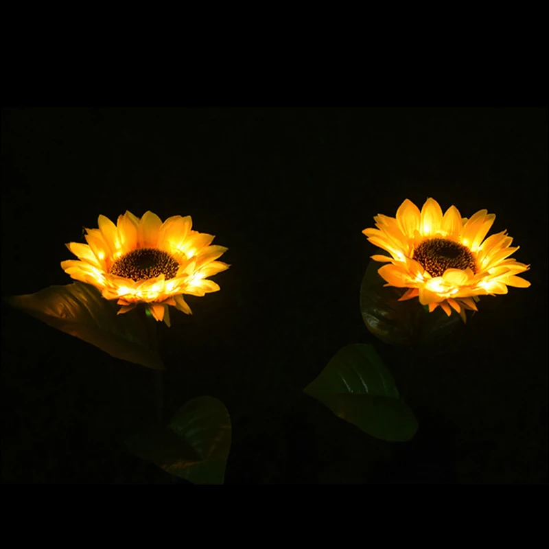 1/2pcs Solar Sunflower Lights Garden Outdoor LED Flower Lamp Landscape Lawn Flower Light YG
1/2pcs Solar Sunflower Lights Garden Outdoor LED Flower Lamp Landscape Lawn Flower Light YG