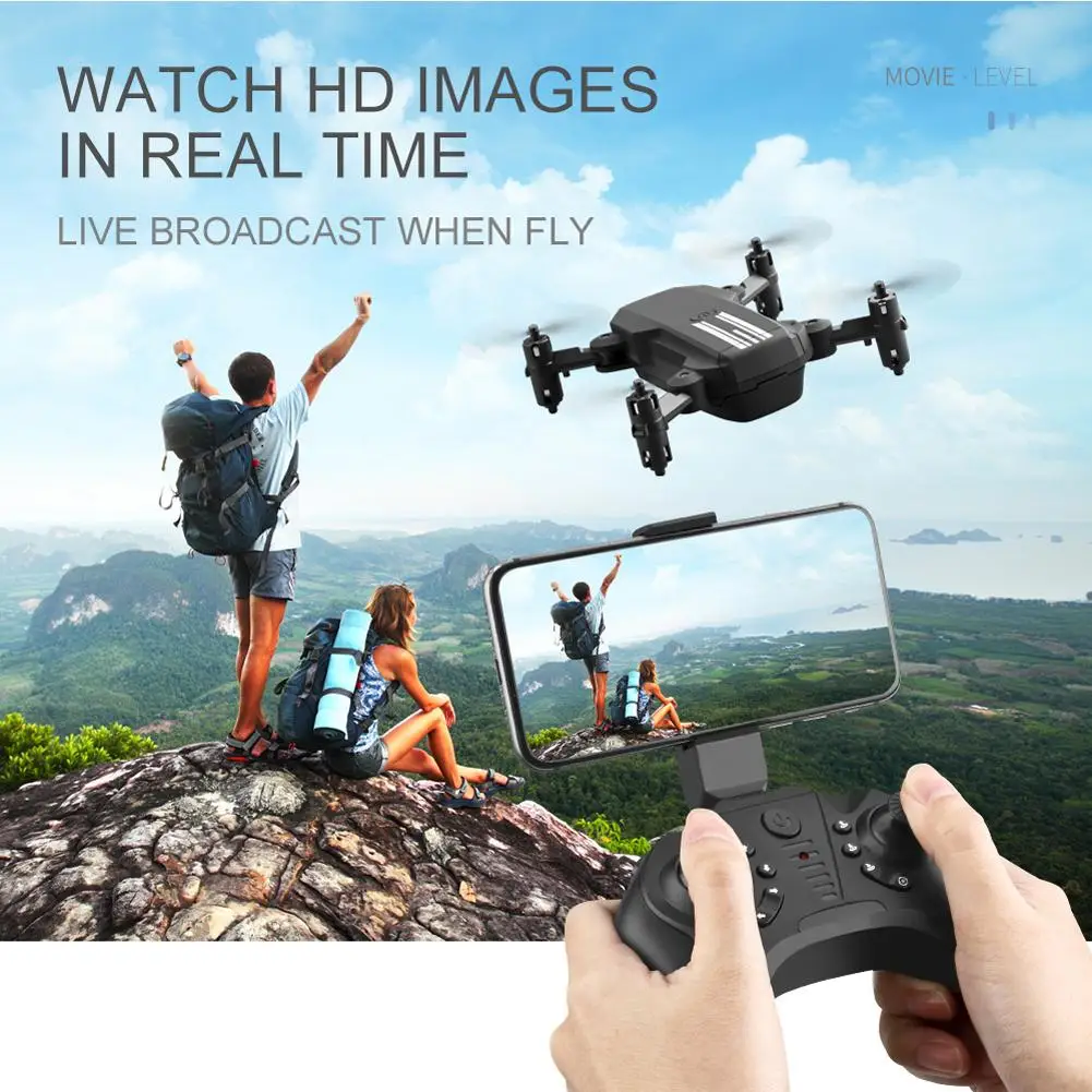 LS-MIN Mini RC Foldable drone 4K 1080P 480P HD Camera FPV WiFi Selfie Helicopter Profesional Drones RC Quadcopter Toys for boys
LS-MIN Mini RC Foldable drone 4K 1080P 480P HD Camera FPV WiFi Selfie Helicopter Profesional Drones RC Quadcopter Toys for boys