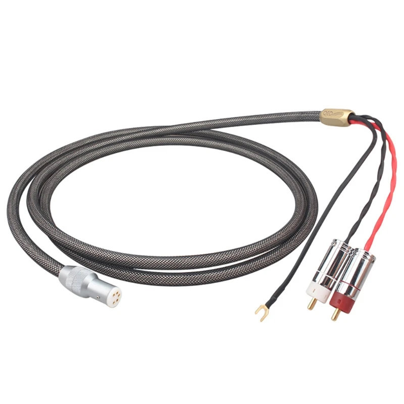 high-quality LP vinyl record tonearm cable signal cable XLR five-core female socket dedicated for phonograph
high-quality LP vinyl record tonearm cable signal cable XLR five-core female socket dedicated for phonograph