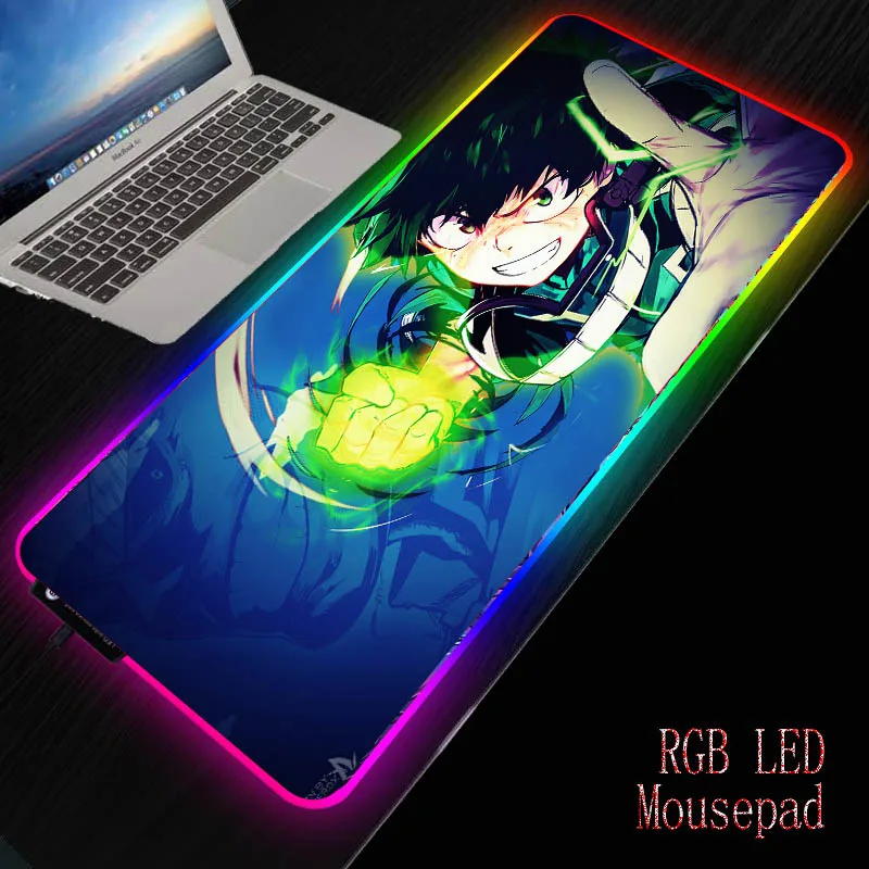 Mairuige My Hero Academia Anime Gaming RGB Large Mouse Pad Gamer Computer Mousepad Led Backlight XXL Mause Pad Keyboard Desk Mat
Mairuige My Hero Academia Anime Gaming RGB Large Mouse Pad Gamer Computer Mousepad Led Backlight XXL Mause Pad Keyboard Desk Mat