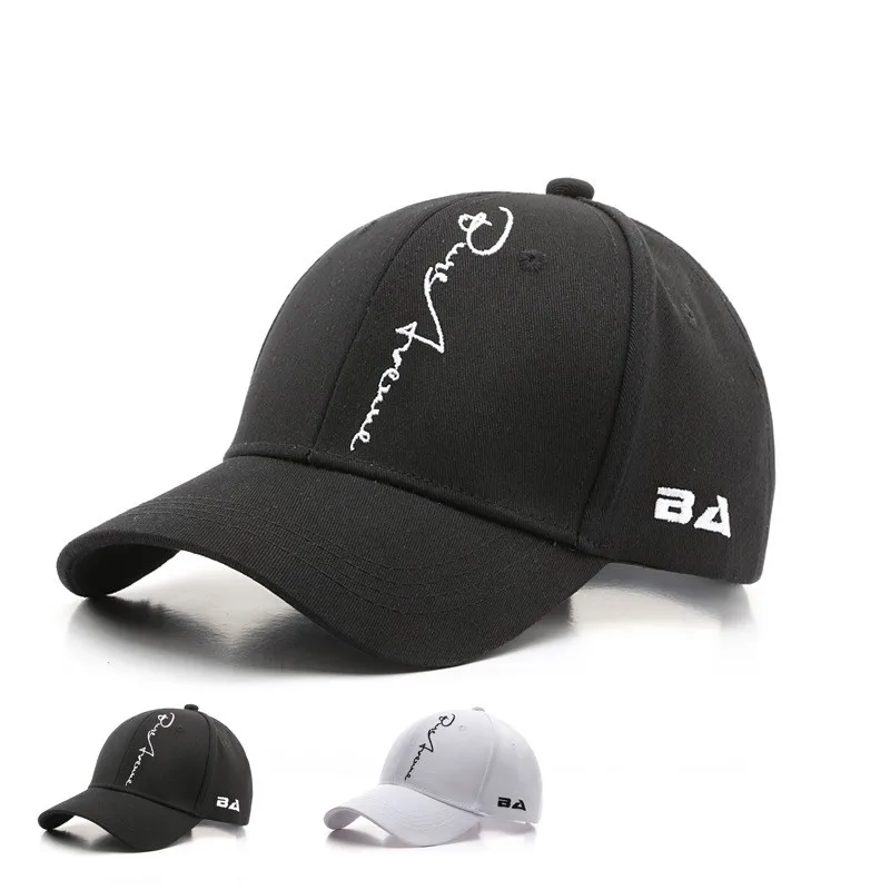 Spring And Autumn Student Lovers Front Eaves Letter Embroidery Bent Baseball Cap
Spring And Autumn Student Lovers Front Eaves Letter Embroidery Bent Baseball Cap