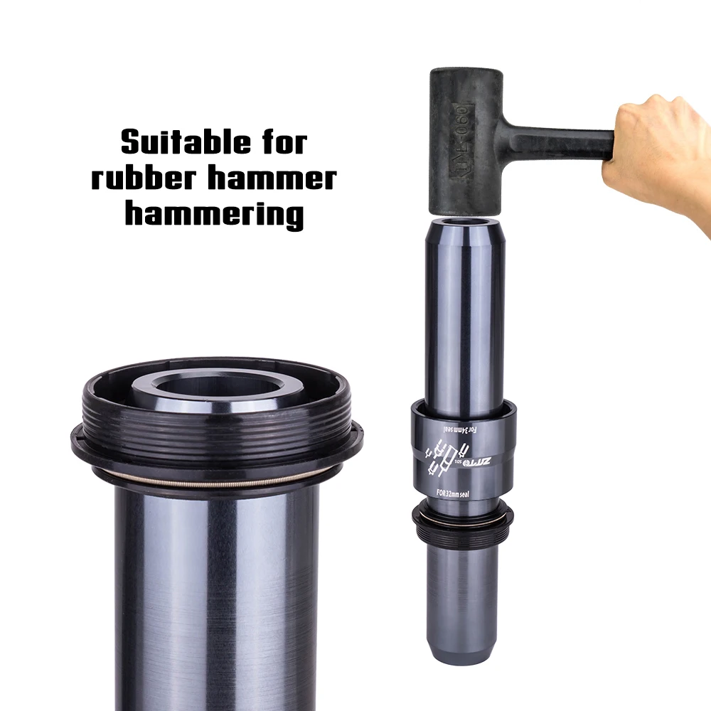 ZTTO MTB Shock Absorption Front Fork Oil Seal Installation Tool Bike Suspension Fork Oil Seal Driver Install Tool 32-40MM
ZTTO MTB Shock Absorption Front Fork Oil Seal Installation Tool Bike Suspension Fork Oil Seal Driver Install Tool 32-40MM