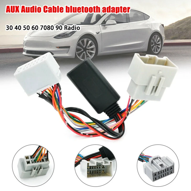 Автомобильный аудиоприемник AUX in Bluetooth адаптер для Volvo C30 C70 S40 S60 S70 S80 V40 V50 V70 XC70 XC90
Автомобильный аудиоприемник AUX in Bluetooth адаптер для Volvo C30 C70 S40 S60 S70 S80 V40 V50 V70 XC70 XC90