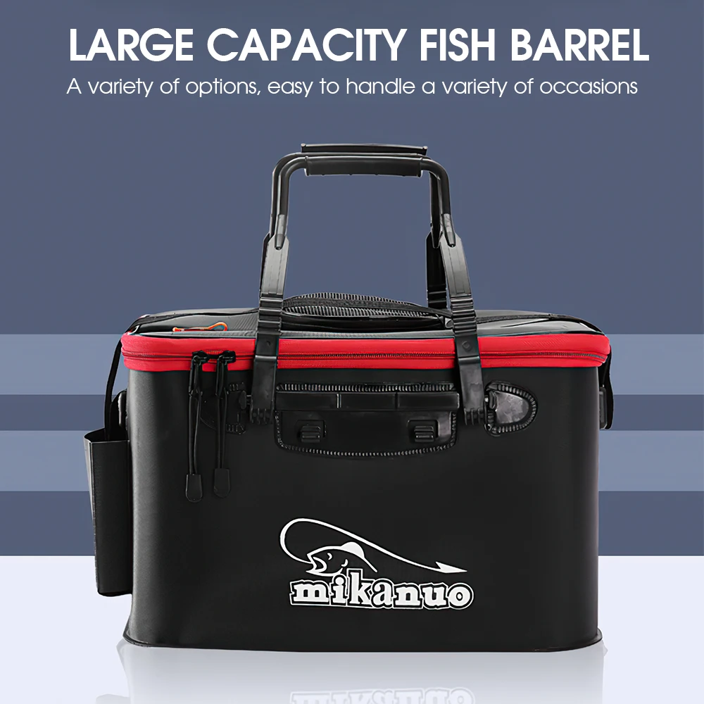 Fish Box Fishing Bucket Foldable Thicken EVA Live Fish Container Outdoor Fishing Bag Multi-Functional Fish Live Lures Bucket
Fish Box Fishing Bucket Foldable Thicken EVA Live Fish Container Outdoor Fishing Bag Multi-Functional Fish Live Lures Bucket