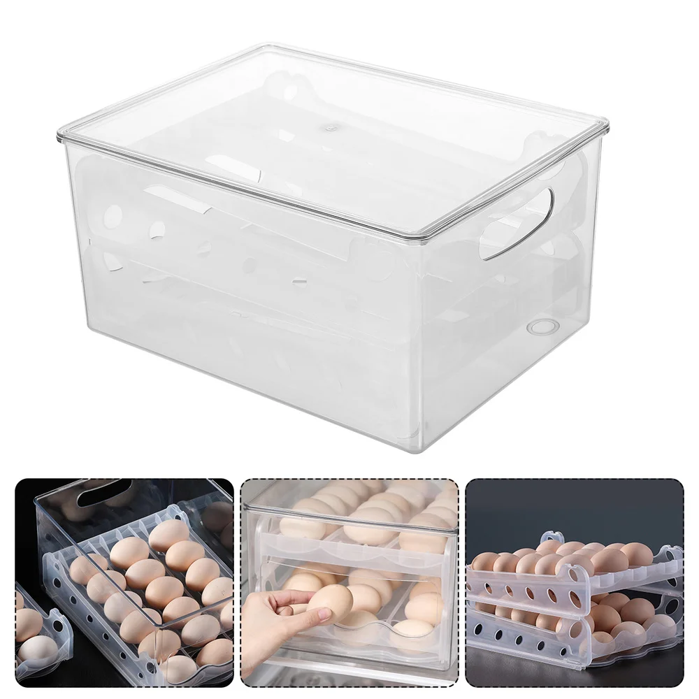 Refrigerator Egg Organize Bin Home Egg Storage Rollable Stacking Egg Holder Case
Refrigerator Egg Organize Bin Home Egg Storage Rollable Stacking Egg Holder Case