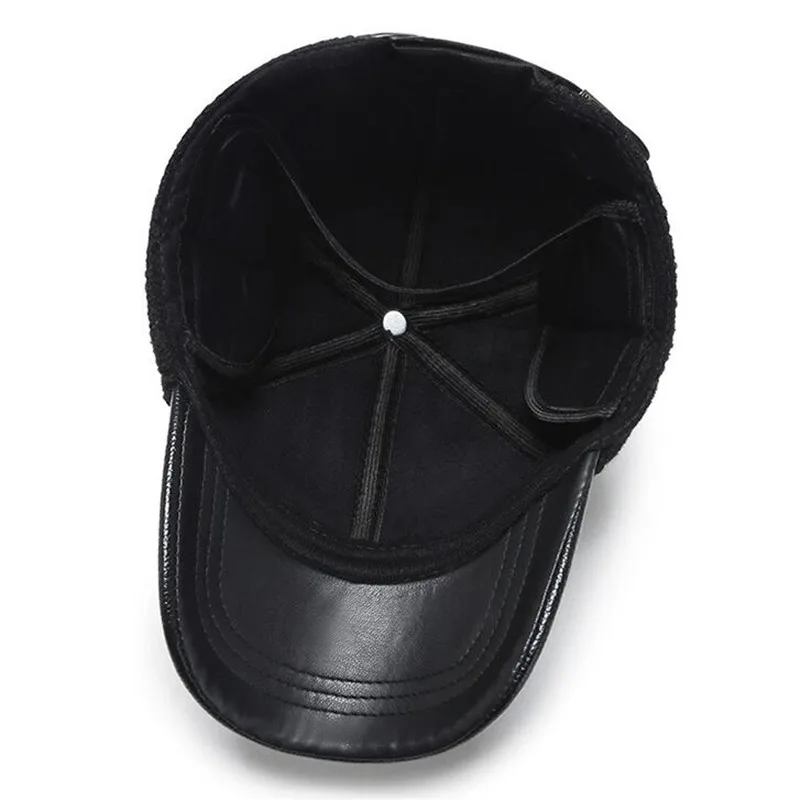 SILOQIN New Men's Hat Thick Thermal Earmuffs Baseball Cap Snapback Adjustable Size Fashion Leisure Brands Hats Dad's Winter Caps
SILOQIN New Men's Hat Thick Thermal Earmuffs Baseball Cap Snapback Adjustable Size Fashion Leisure Brands Hats Dad's Winter Caps