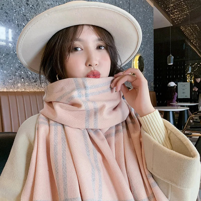 2020 winter brand warm check scarf cashmere shawl women's cloak thick blanket fringed scarf holiday gift
2020 winter brand warm check scarf cashmere shawl women's cloak thick blanket fringed scarf holiday gift