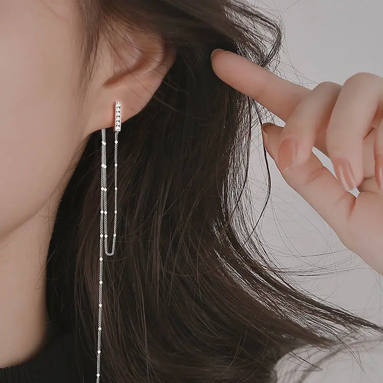 Long Tassel Full Rhinestone Drop Earrings for Women Ovsize Crystal Dangle Earrings Fashion Jewelry Accessories
Long Tassel Full Rhinestone Drop Earrings for Women Ovsize Crystal Dangle Earrings Fashion Jewelry Accessories