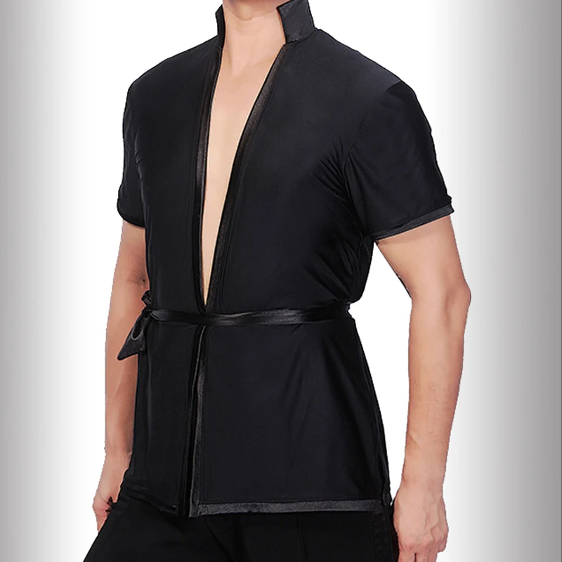 Latin Dance Shirt Men'S Tops Adult Standard Ballroom Dance Performance Clothing Competition Top Cardigan Dance Clothes DL4448
Latin Dance Shirt Men'S Tops Adult Standard Ballroom Dance Performance Clothing Competition Top Cardigan Dance Clothes DL4448