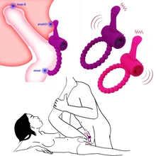 Sex Toys For Men Delay Ejaculation Penis Cock Ring Vibrators Women Anal G Spot Clit Stimulator Masturbators Accessories Sex Shop