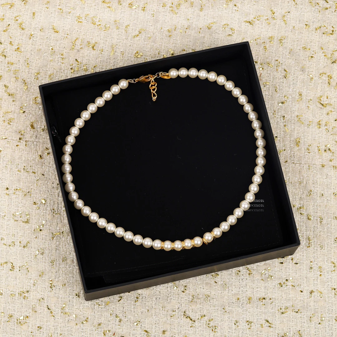 Famous Brand Pearl Necklace Elegant Lady Women Designer Luxury Jewelry Top Quality Wedding Girlfriend Fine Gift Trend Bijoux
Famous Brand Pearl Necklace Elegant Lady Women Designer Luxury Jewelry Top Quality Wedding Girlfriend Fine Gift Trend Bijoux