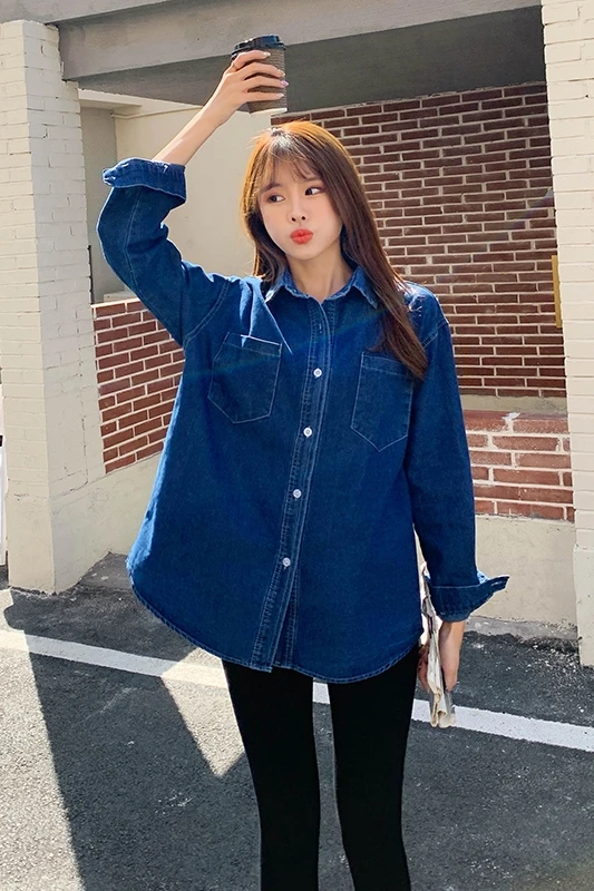 2021 New Large size fat mm spring new Korean version of loose retro Hong Kong style long-sleeved shirt female autumn
2021 New Large size fat mm spring new Korean version of loose retro Hong Kong style long-sleeved shirt female autumn