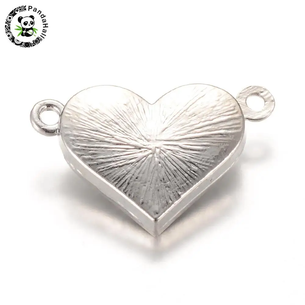 10set Alloy Magnetic Clasps, Heart, PlatinumFor Jewelry Making Diy Accessories Wholesale ,Size:16mm long, 25mm wide, 6.5mm thick
10set Alloy Magnetic Clasps, Heart, PlatinumFor Jewelry Making Diy Accessories Wholesale ,Size:16mm long, 25mm wide, 6.5mm thick