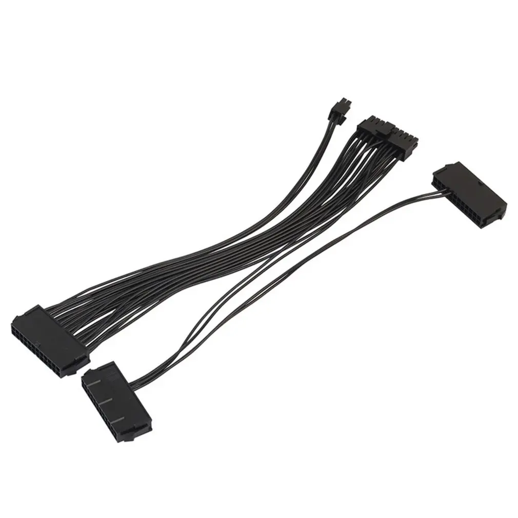 30CM Dual PSU Cable Extension Adapter ATX 20+4 24Pin Power Supply Sync Starter ADD2PSU Riser for GPU Miner Mining
30CM Dual PSU Cable Extension Adapter ATX 20+4 24Pin Power Supply Sync Starter ADD2PSU Riser for GPU Miner Mining