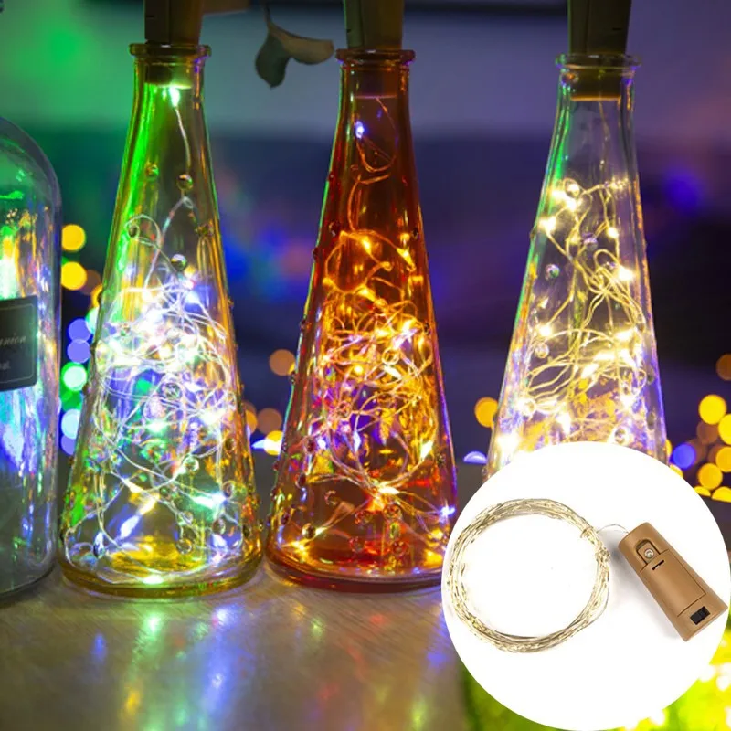 Garland LED Fairy Lights String Wine Bottle Decoration Christmas Lights Decoration New Year Wine Cabinet Bar Decor Navidad 2021
Garland LED Fairy Lights String Wine Bottle Decoration Christmas Lights Decoration New Year Wine Cabinet Bar Decor Navidad 2021