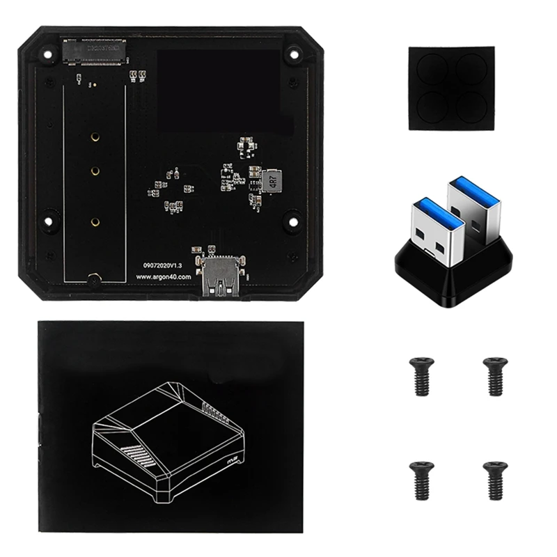 for Argon ONE M.2 Expansion Board USB 3.0 to M.2 SATA SSD Adapter for Raspberry Pi 4 Model B Base for Argon ONE Case
for Argon ONE M.2 Expansion Board USB 3.0 to M.2 SATA SSD Adapter for Raspberry Pi 4 Model B Base for Argon ONE Case