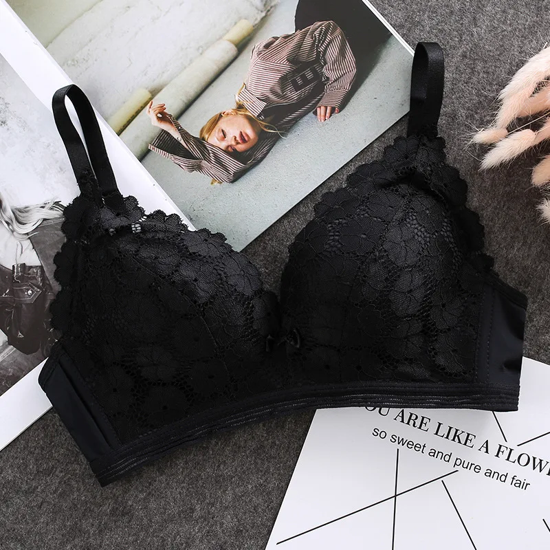 Sexy Brassiere Lace LingerieGirl Bra Plus Soft Push Up No Rims Bras Comfort Underwear Comfortable Women Fashion Young
Sexy Brassiere Lace LingerieGirl Bra Plus Soft Push Up No Rims Bras Comfort Underwear Comfortable Women Fashion Young