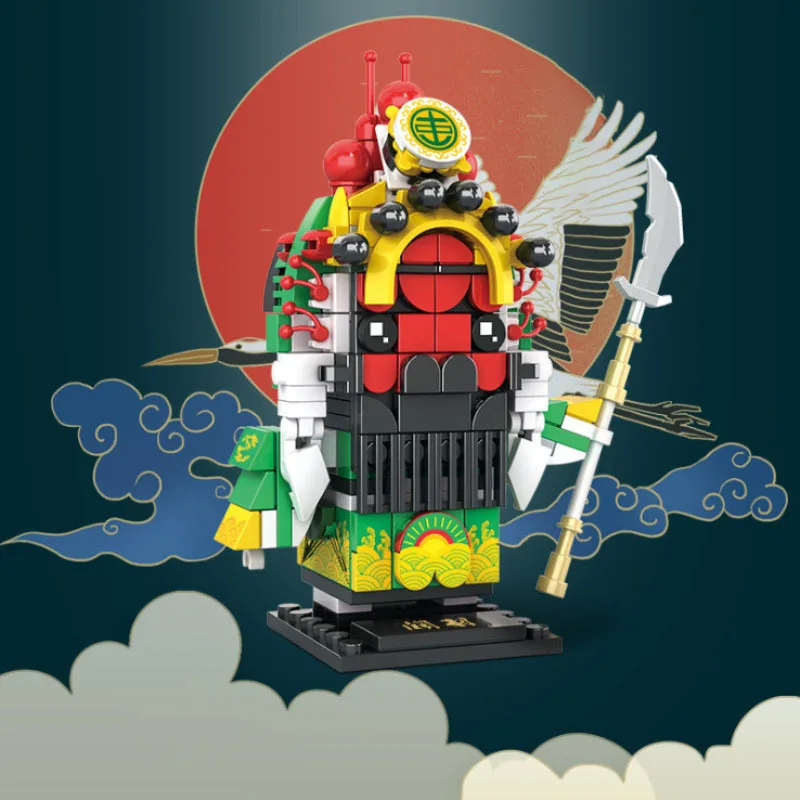 Children Toys Three Kingdoms Five Tigers General Peking Opera Model Kits Diy Educational Assembled Building Blocks Kids Gift Y04
Children Toys Three Kingdoms Five Tigers General Peking Opera Model Kits Diy Educational Assembled Building Blocks Kids Gift Y04