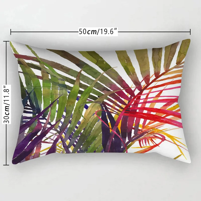 30*50cm Palm Leaves Decorative Throw Pillows Tropical Plants Pillow Cover Polyester Cushion Cover Pillowcase Cushions Home Decor
30*50cm Palm Leaves Decorative Throw Pillows Tropical Plants Pillow Cover Polyester Cushion Cover Pillowcase Cushions Home Decor
