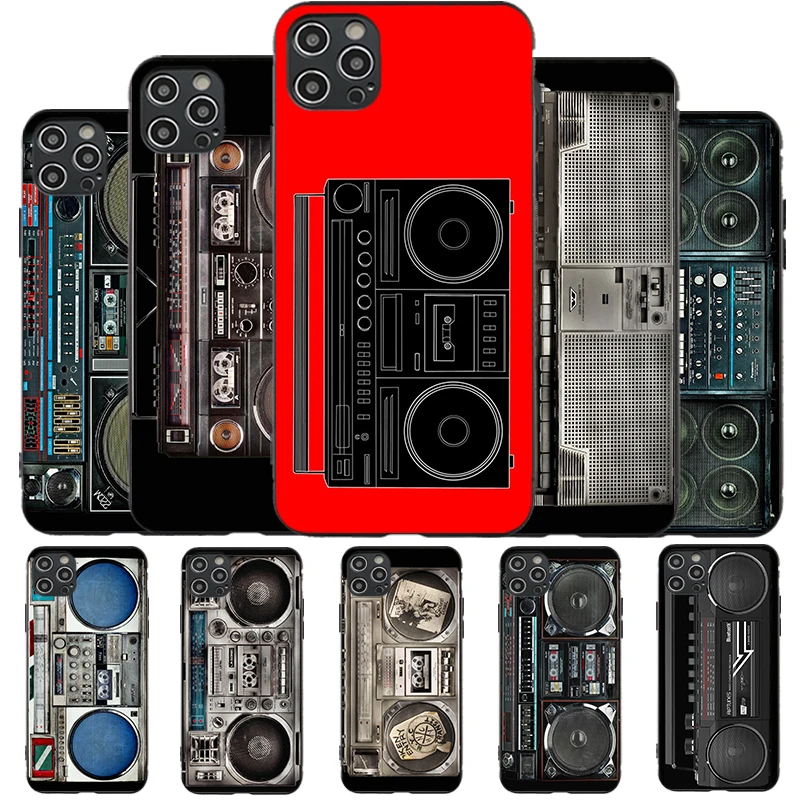 Phone Case For iPhone 11 12 Pro Max Boombox Music Radio Print TPU Soft Case For Apple iPhone 6 7 8 SE X XS XR Cover Couque
Phone Case For iPhone 11 12 Pro Max Boombox Music Radio Print TPU Soft Case For Apple iPhone 6 7 8 SE X XS XR Cover Couque