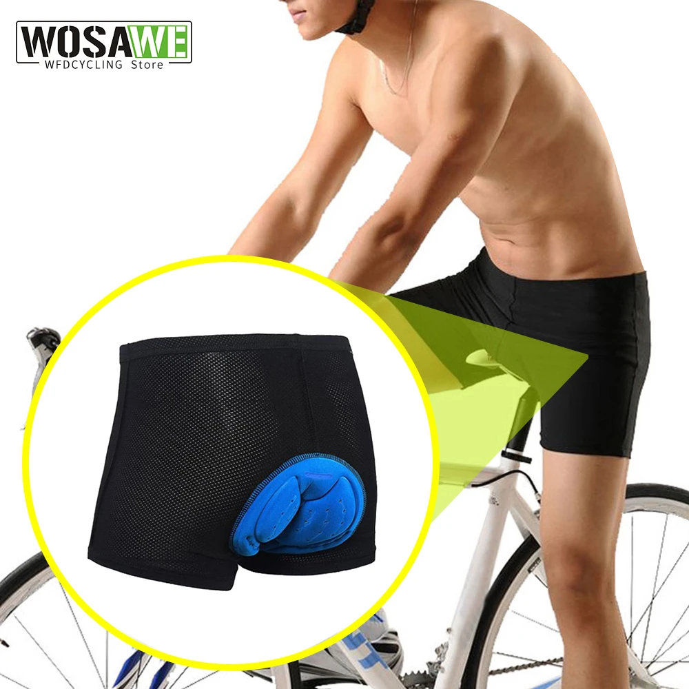 WOSAWE Men's Shorts Underwear Cycling Shorts Gel Padded MTB Mountain Road Bicycle Shorts Shockproof Bike Underpants
WOSAWE Men's Shorts Underwear Cycling Shorts Gel Padded MTB Mountain Road Bicycle Shorts Shockproof Bike Underpants
