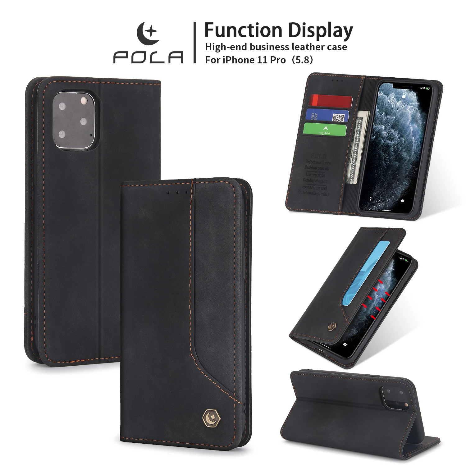 Ultra-thin magnetic flip phone case For iPhone 12 Mini 11 Pro Max 8 7 6 SE XS X XR Card Slot Bracket Shockproof Protective case
Ultra-thin magnetic flip phone case For iPhone 12 Mini 11 Pro Max 8 7 6 SE XS X XR Card Slot Bracket Shockproof Protective case