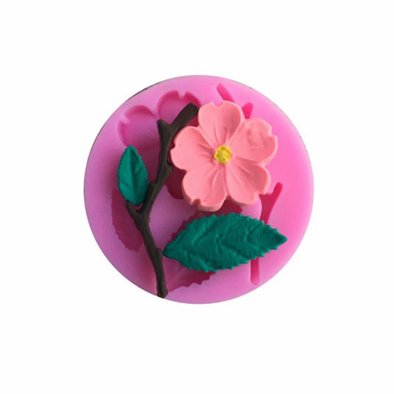 Crystal Epoxy Resin Silicone Mold Peach Blossom Fondant Cake Mold Jewelry Holiday Decoration Children's Handmade Toys
Crystal Epoxy Resin Silicone Mold Peach Blossom Fondant Cake Mold Jewelry Holiday Decoration Children's Handmade Toys