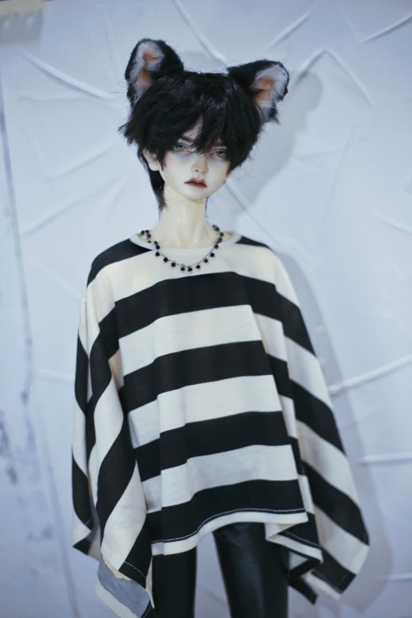 BJD doll suit to this shirt 1/3 1/4 70 Uncle fashionable new style all-match black rice white shirt wide stripe elastic party
BJD doll suit to this shirt 1/3 1/4 70 Uncle fashionable new style all-match black rice white shirt wide stripe elastic party