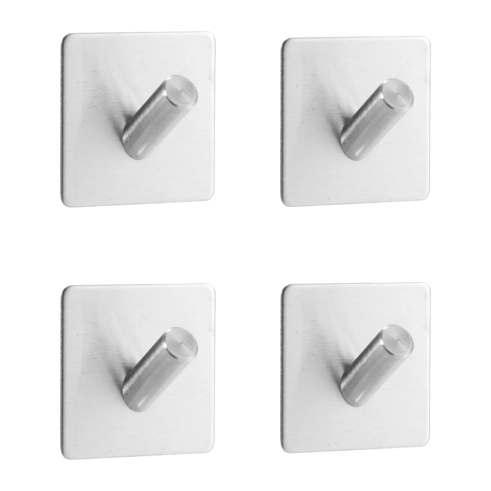 4pcs Self-Adhesive Hooks 304 Stainless Steel Heavy Duty Hooks Wall Towel Clothes Hat Bag Hooks For Kitchen Bathroom Bedroom
4pcs Self-Adhesive Hooks 304 Stainless Steel Heavy Duty Hooks Wall Towel Clothes Hat Bag Hooks For Kitchen Bathroom Bedroom