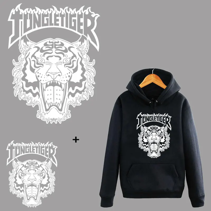 Cool White Tiger Iron on Patches for Clothing Animal Heat Transfer Patches Diy Thermal Jeans Sticker Press Letter Applique Badge
Cool White Tiger Iron on Patches for Clothing Animal Heat Transfer Patches Diy Thermal Jeans Sticker Press Letter Applique Badge