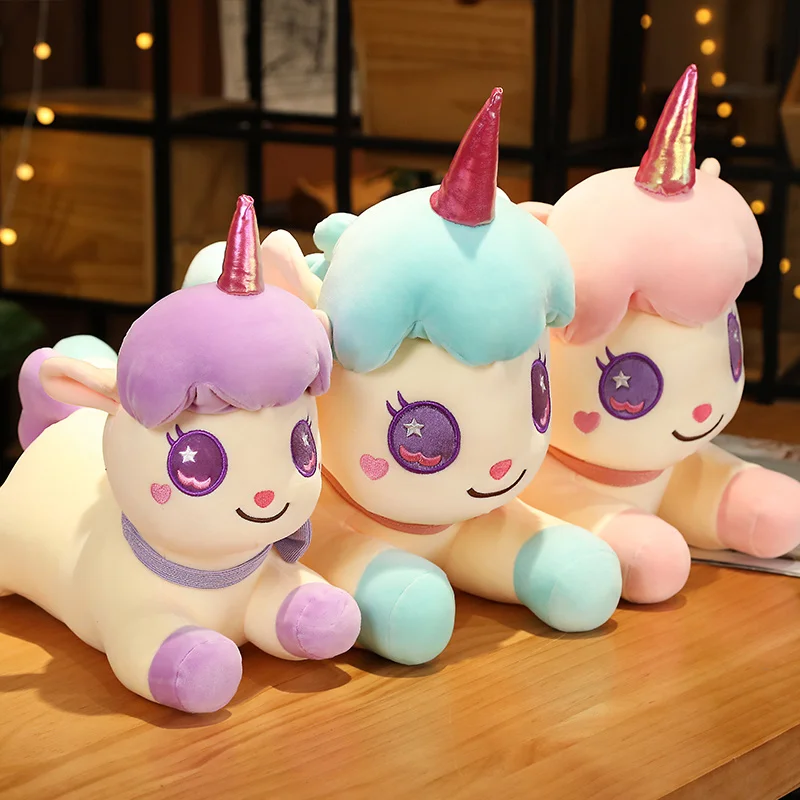 2 Styles Creative Plush Toys Lying And Standing Unicorn Doll Comfortable Pillow Children's Gift Kawaii For Child Birthday
2 Styles Creative Plush Toys Lying And Standing Unicorn Doll Comfortable Pillow Children's Gift Kawaii For Child Birthday