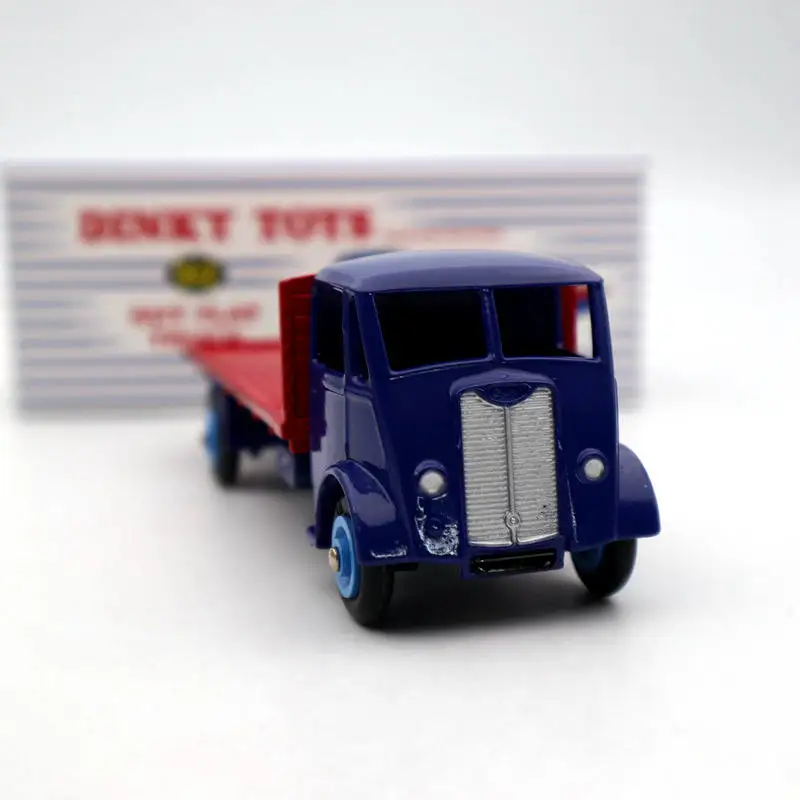 Atlas Dinky Toys 512 литой грузовик Llano Marca плато парень Плоская тележка модели