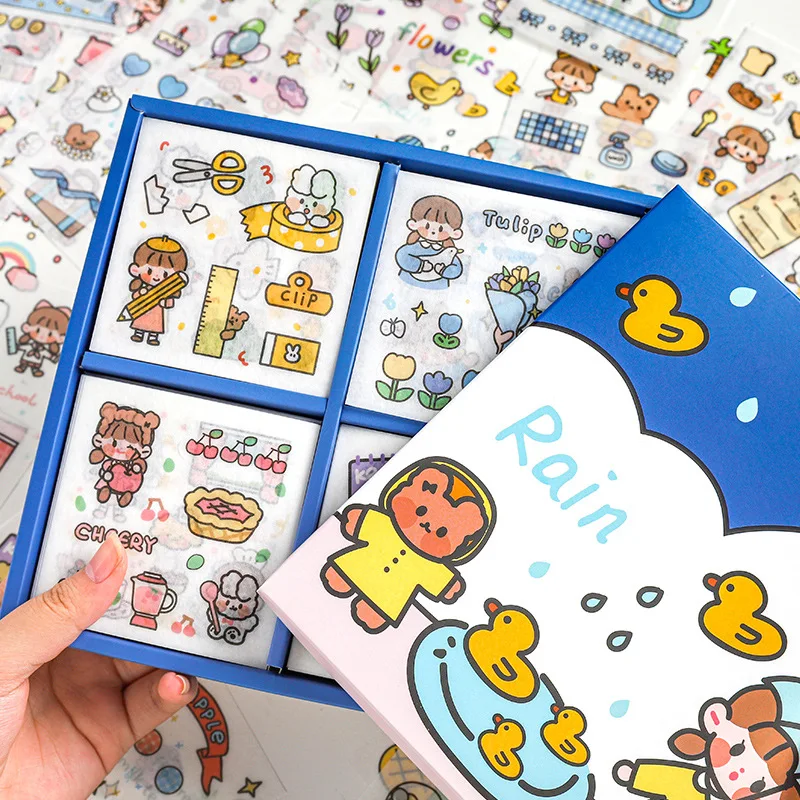 100 Pcs Kawaii Washi Paper Sticker Set Cute Animal Pet Floral Food Fruit Decorative Stickers Diy Label For Scrapbooking Diary
100 Pcs Kawaii Washi Paper Sticker Set Cute Animal Pet Floral Food Fruit Decorative Stickers Diy Label For Scrapbooking Diary