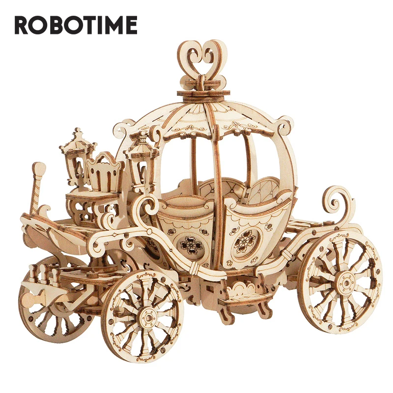 Сборная деревянная 3D головоломка Robotime, игрушечная тележка в виде тыквы, подарок для детей и девочек на день рождения
Сборная деревянная 3D головоломка Robotime, игрушечная тележка в виде тыквы, подарок для детей и девочек на день рождения