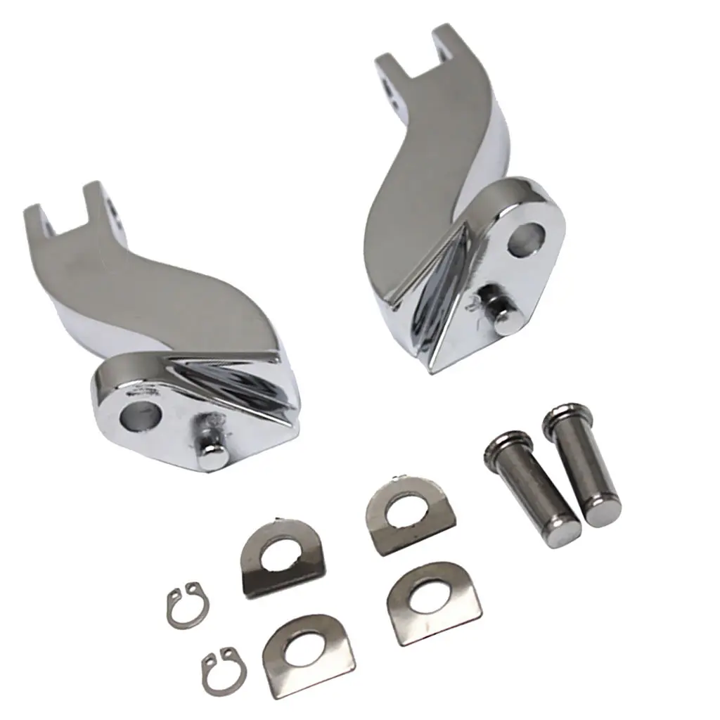 Motorcycle Aluminum Footpeg Footrest Pedal Pad Mount Bracket for Harley Glide 1993-2016
Motorcycle Aluminum Footpeg Footrest Pedal Pad Mount Bracket for Harley Glide 1993-2016