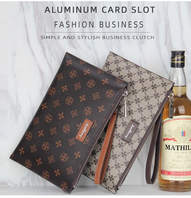 BAELLERRY Long Wallet for Men Pu Leather High Quality Fashionable Handbags Casual Street Style Vintage Men's Wallet 
BAELLERRY Long Wallet for Men Pu Leather High Quality Fashionable Handbags Casual Street Style Vintage Men's Wallet