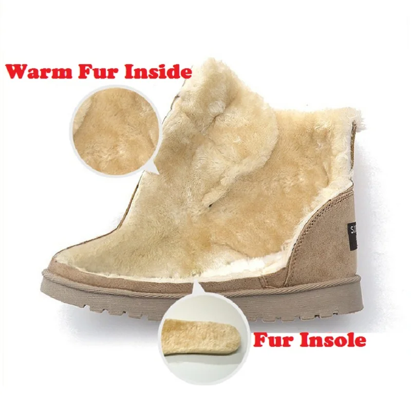 fashion Women winter boots 2019 fur warm snow boots women ankle boots plush insole keep warm shoes woman ladies shoes Round Toe
fashion Women winter boots 2019 fur warm snow boots women ankle boots plush insole keep warm shoes woman ladies shoes Round Toe