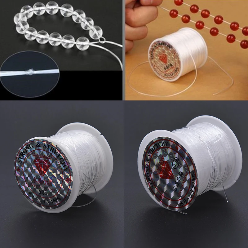 8 Sizes Strong No Elasticity Transparent Crystal Line Beading Cord String Wire Thread For Jewelry Making DIY Jewelry Accessories
8 Sizes Strong No Elasticity Transparent Crystal Line Beading Cord String Wire Thread For Jewelry Making DIY Jewelry Accessories