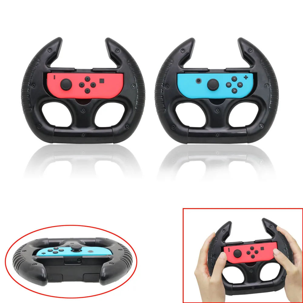 2 шт. гоночный руль Joy con для Nintendo контроллер NS дропшиппинг|Игровые рули| |