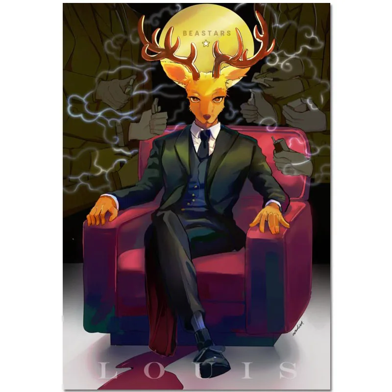 Custom High Quality Japanese Anime BEASTARS Painting Wall Canvas Poster Cloth Print DIY Fabric Poster 20x30cm,27x40cm
Custom High Quality Japanese Anime BEASTARS Painting Wall Canvas Poster Cloth Print DIY Fabric Poster 20x30cm,27x40cm