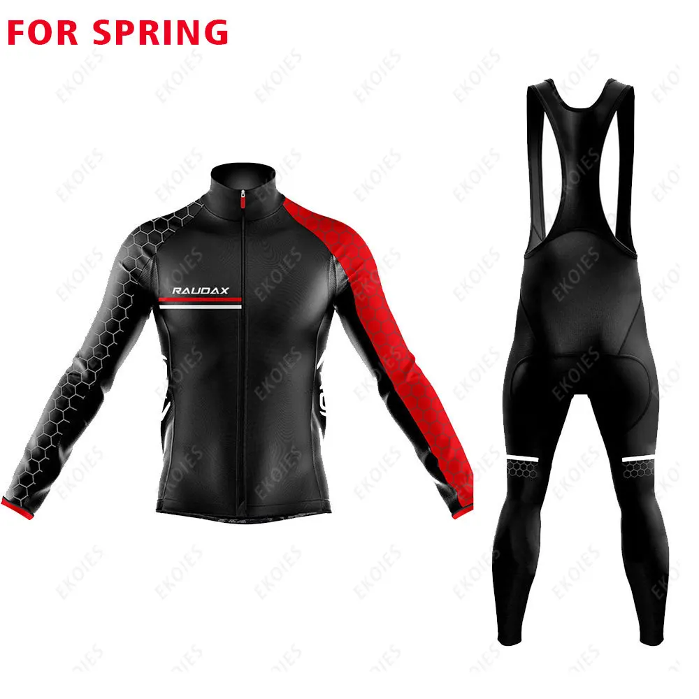 RAUDAX 2021 Men Long Sleeve Cycling Jersey Set Autumn MTB Race Cycling Clothing Spring Cycling Suit Racing Ropa Ciclismo Maillot
RAUDAX 2021 Men Long Sleeve Cycling Jersey Set Autumn MTB Race Cycling Clothing Spring Cycling Suit Racing Ropa Ciclismo Maillot