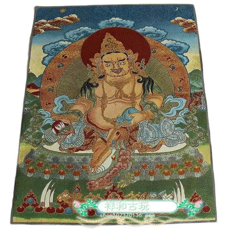 

Tibet Buddha Thangka Embroidery Silk Embroidery Nepal Thangka Thangka Painting Lotus