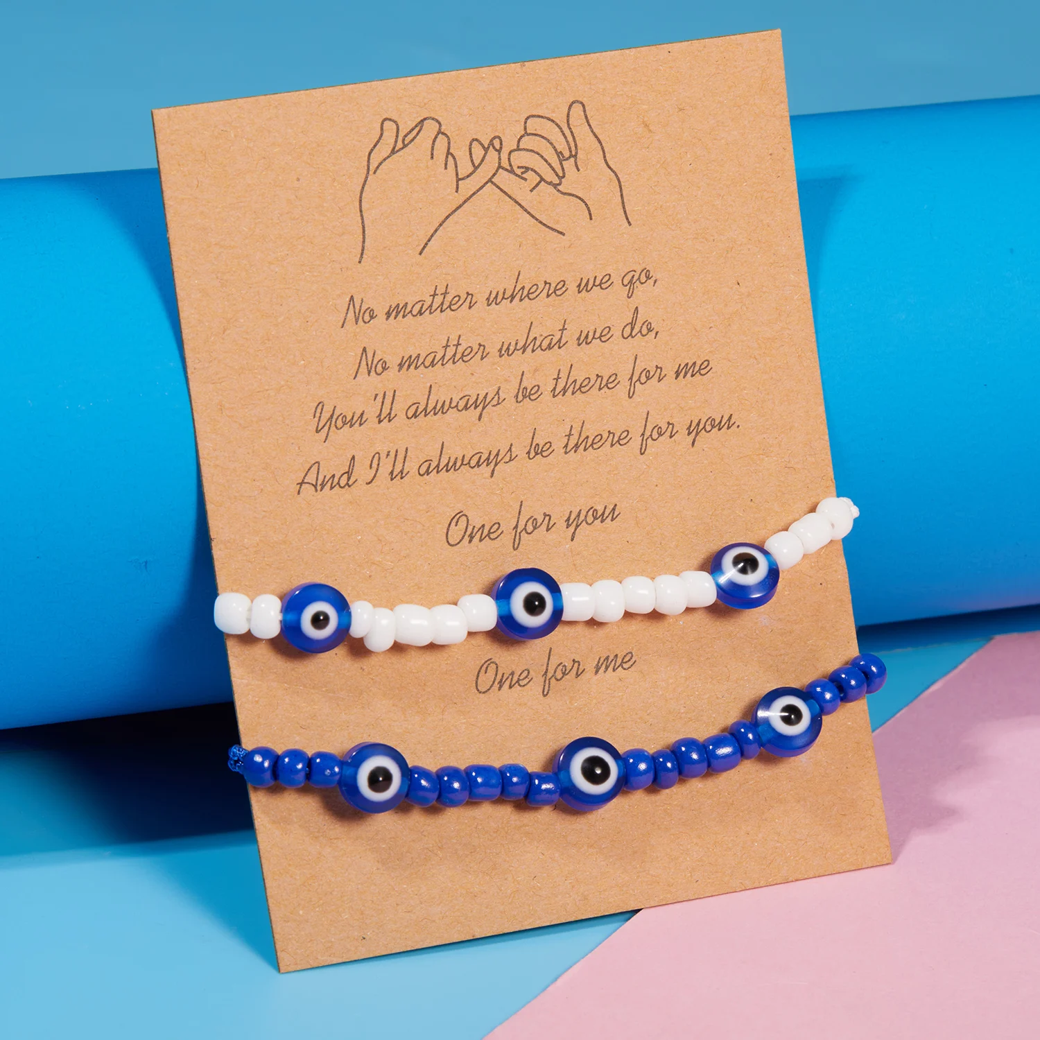 Turkish Eye Bracelet Sets White Blue Evil Eyes Lucky Couple Bracelets for Women Colorful Crystal Bead Rope Chain Charm Jewelry
Turkish Eye Bracelet Sets White Blue Evil Eyes Lucky Couple Bracelets for Women Colorful Crystal Bead Rope Chain Charm Jewelry