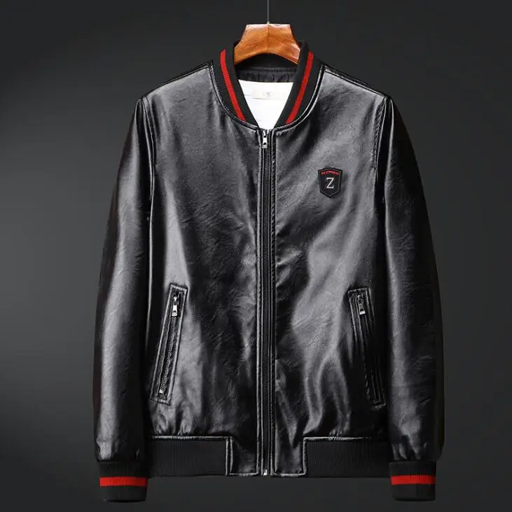 PU baseball leather jacket men motorcycle pilot jackets coats veste homme manteau chaquetas hombre chaqueta hombre invierno
PU baseball leather jacket men motorcycle pilot jackets coats veste homme manteau chaquetas hombre chaqueta hombre invierno