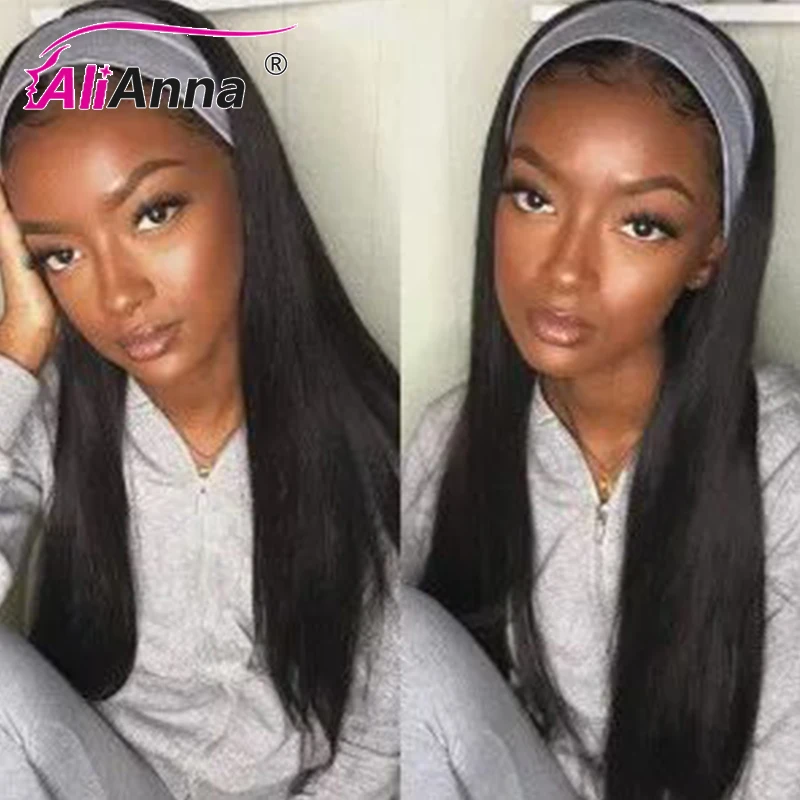 30 inch Straight Headband Wig Peruvian Remy Hair Scarf Wig ALIANNA Full Machine Made Human Hair Wigs
30 inch Straight Headband Wig Peruvian Remy Hair Scarf Wig ALIANNA Full Machine Made Human Hair Wigs
