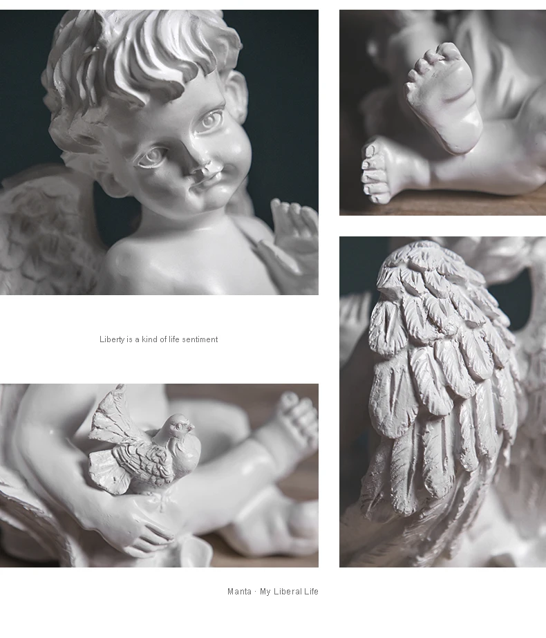 Neylend Home Sculpture Angel Resin Crafts Ornaments Living Room Bedroom Dining Room Angel Ornaments Home Decoration
Neylend Home Sculpture Angel Resin Crafts Ornaments Living Room Bedroom Dining Room Angel Ornaments Home Decoration